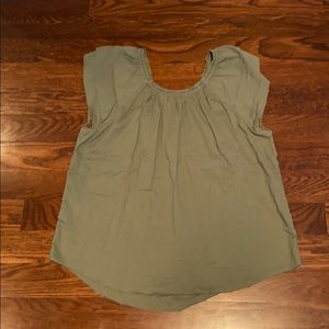 Aerie ruffle sleeve off shoulder top